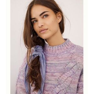 Anthropologie Maeve Rachel Textured Sweater